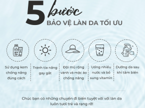 5 Bước Bảo Vệ Làn Da Tối Ưu Khi Đi Biển – Bí Quyết Để Da Luôn Tươi Trẻ & Rạng Rỡ